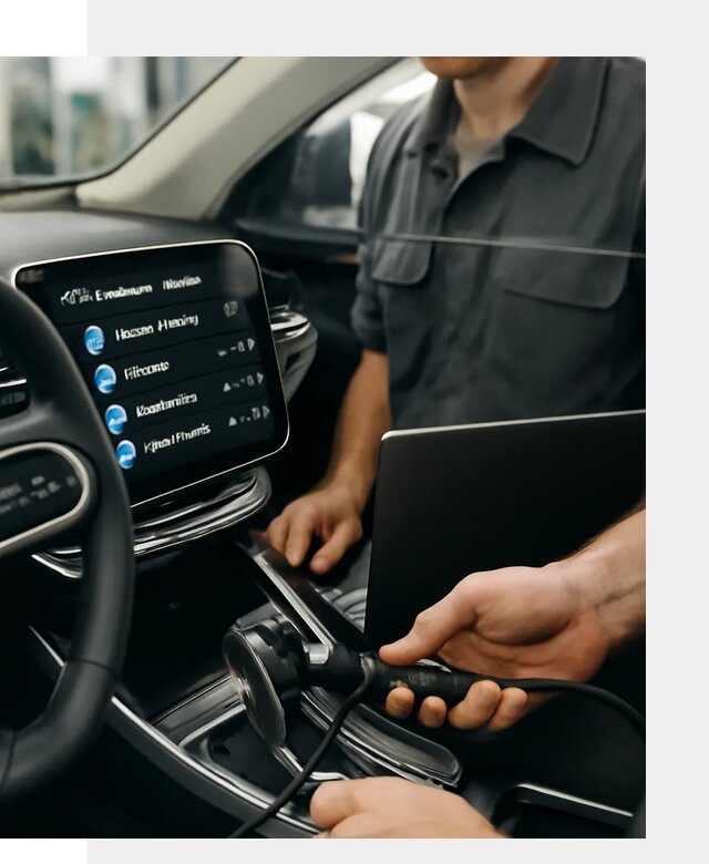 Установка приложений Geely для мультимедиа автомобиля в Рузаевке